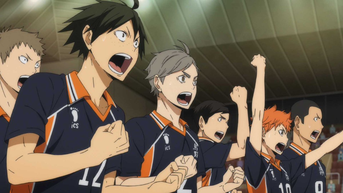 animehaikyu_com's tweet photo. 劇場版 #ハイキュー!! #ゴミ捨て場の決戦
公開記念🏐
「ハイキュー!!ベストバウト傑作選」

＼ 📢烏野高校VS白鳥沢学園高校／
第4話『月の輪』
📺MBS・TBS：本日26:23～26:53
📺BS-TBS：本日27:00～27:30

※ 放送日時は予定のため予告なく変更する場合があります。

#hq_anime https://t.co/GeLVD4Docn