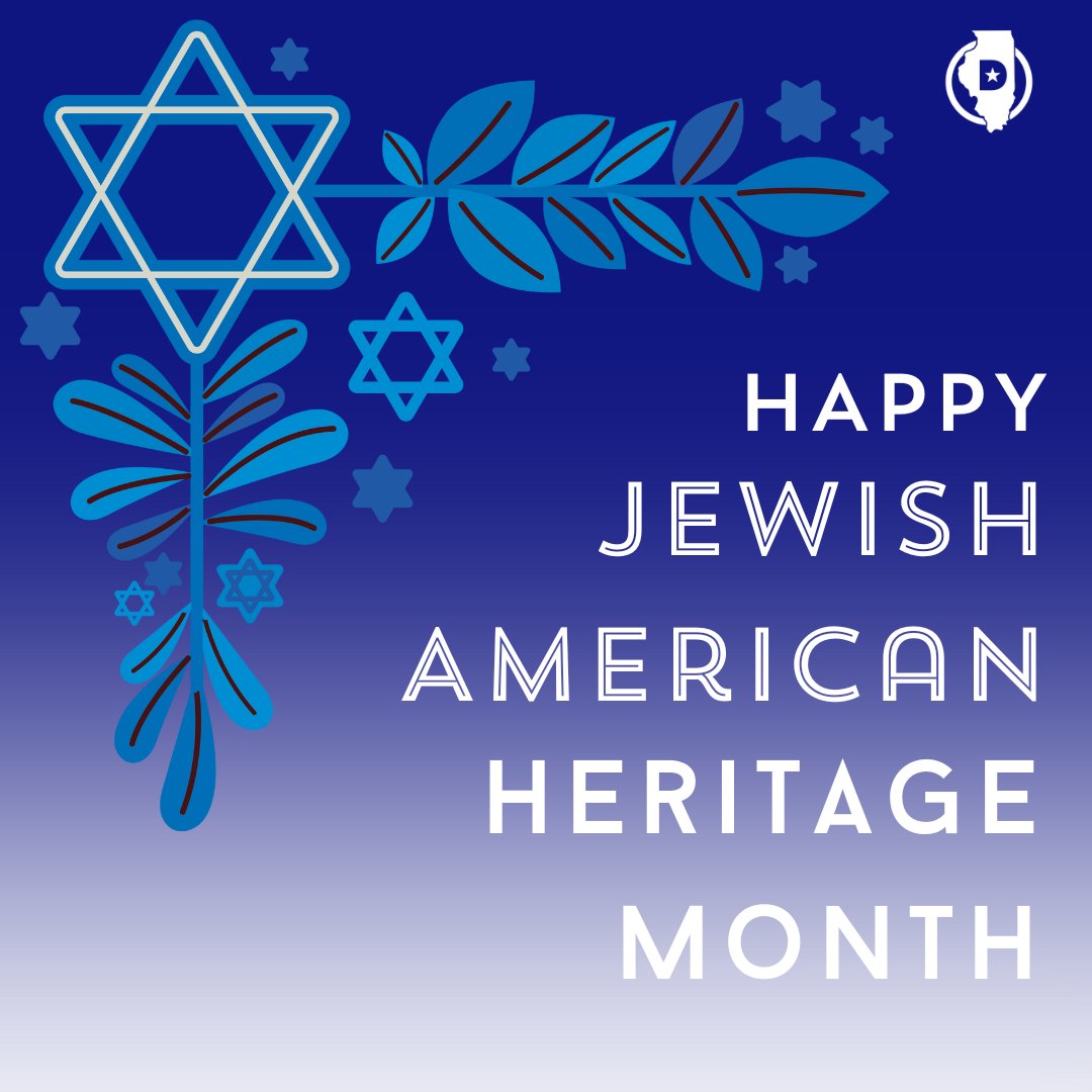 This Jewish American Heritage Month, we stand against antisemitism and celebrate the resilience and strength of the Jewish Community and the many amazing ways they shape Illinois and our nation.