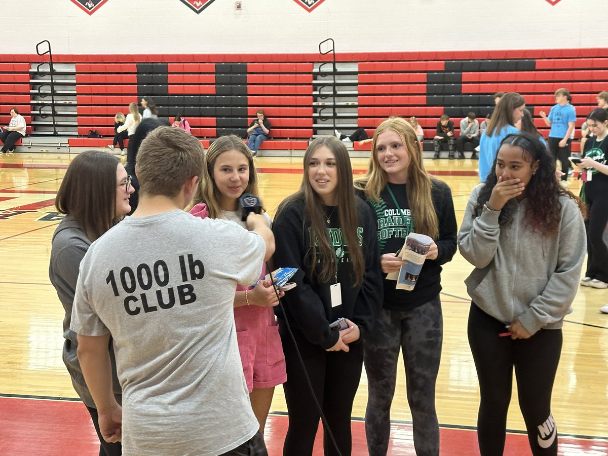 The Principal Advisory Committee hosted a shadow day for the student leaders from Columbia High School today! It was awesome to see how quickly friendships developed from the LC8 league!  ❤️🖤💚