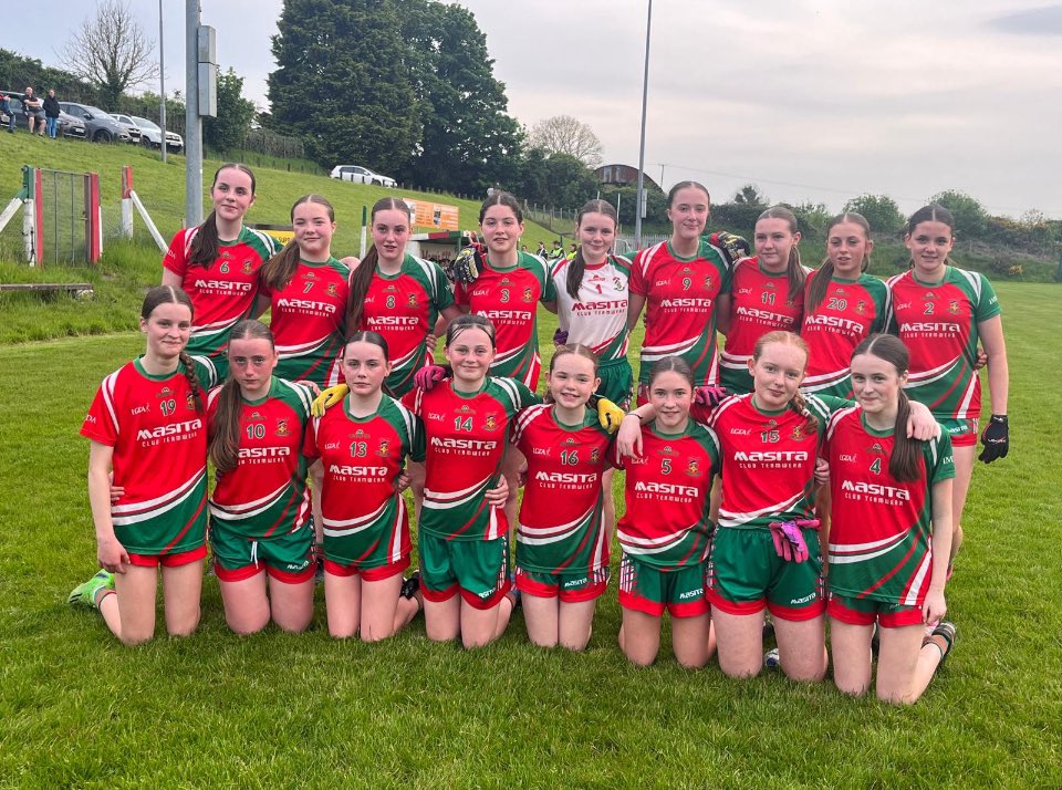 UNDER 15 GIRLS Full time here in Pairc Mhuire St Marys 4-9 Dee Rangers 1-14….. Brilliant comeback and fantastic support from the home crowd. Next up a Semi final next against @OldcastleGFC