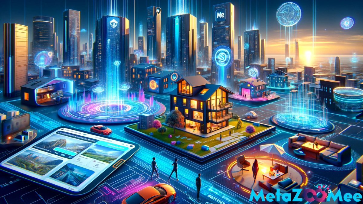 🏠 Explore the future of property with #MetaZooMee's Virtual Real Estate! Browse and buy digital properties, from cozy virtual homes to luxurious metaverse mansions. Real estate investing has never been this exciting! 🌆 #MetaverseProperties #DigitalRealEstate $MZM