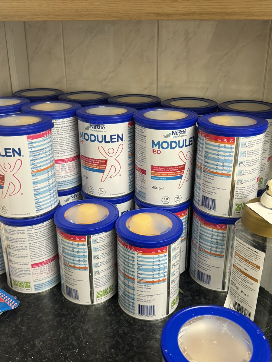 MightBeReece's tweet photo. Recently diagnosed with Crohn’s disease and this is my breakfast lunch and dinner for the next few weeks, not bad but a bit boring 🥱 https://t.co/VHdtPGpidS
