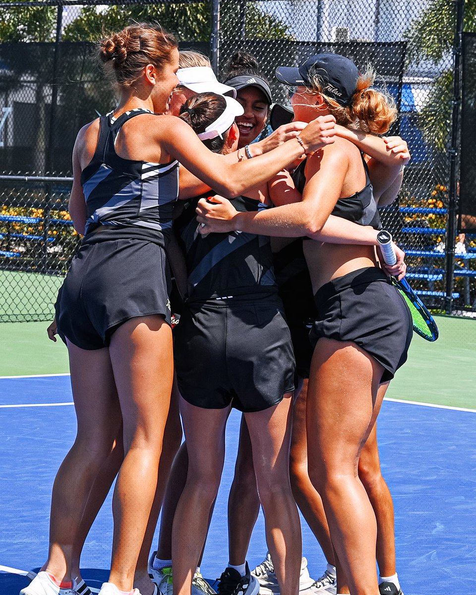 THAT WINNING FEELING 😮‍💨🔥 The moment @TulsaMTennis AND @TulsaWTennis secured their 2024 NIT Championship titles 👏