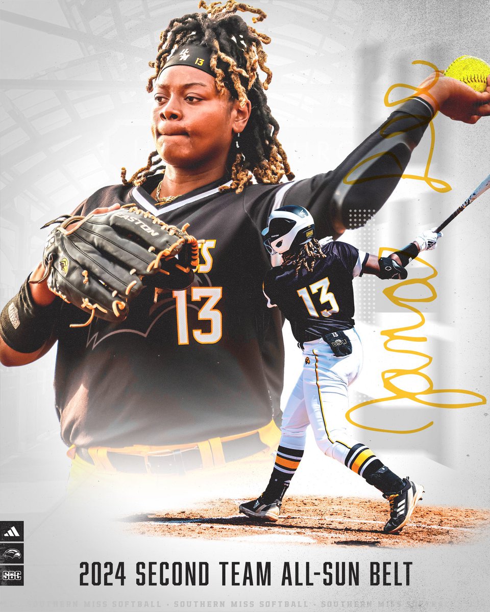 👏🏼 Congrats to Birmingham Thunderbolts Premier Alumni &amp; current <a href="/SouthernMissSB/">Southern Miss Softball</a> standout Jana Lee on being named Sun Belt Conference 2nd team! 🤩 

#bhmboltsMADE #boltsboom ⚡️<a href="/ThunderboltsOrg/">Thunderbolts Org</a>