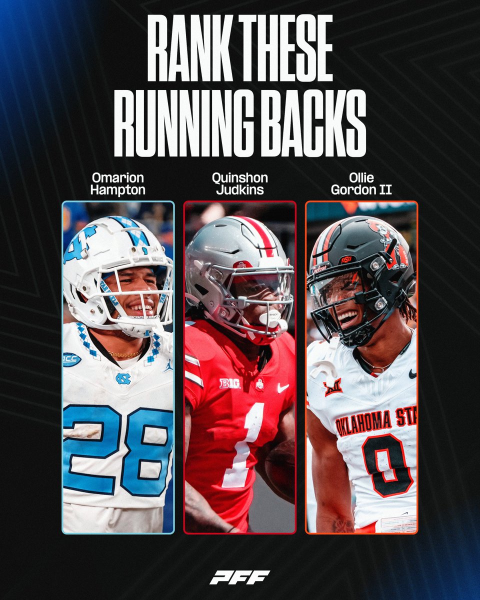 Rank These Running Backs in Order👇