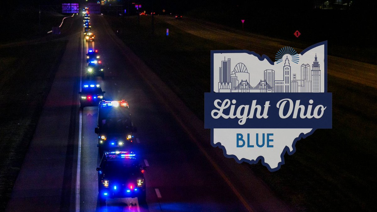 Light Ohio Blue is a campaign to show support for the law enforcement personnel who protect our communities and a way to pay respect to the officers who have paid the ultimate sacrifice. Replace your porch light this week with a blue light. #LightOhioBlue2024 #policeweek #fbi