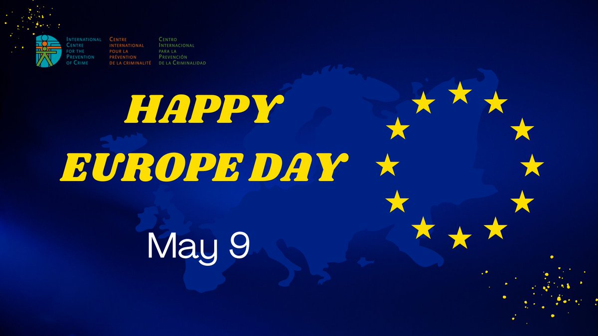 Let's celebrate #EuropeDay! A key moment to highlight the #Europeanunity, the #StateofRights and #democracy. The ICPC and the #EU share a common goal: to build a #safe and #fair international community. To find out more 👉 vu.fr/xCGTF