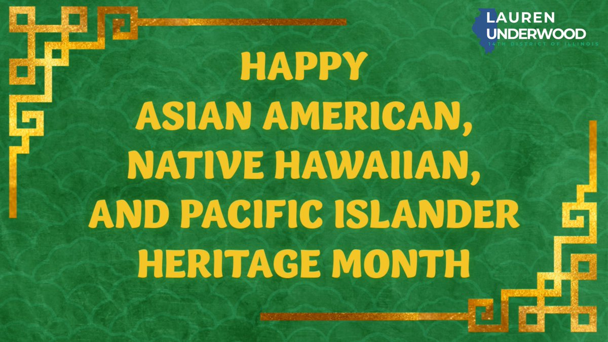 May is Asian American, Native Hawaiian, and Pacific Islander Heritage Month. We honor the culture, achievements and history of the AANHPI community; reject hate; and reaffirm our commitment to building a safe and inclusive country for everybody.