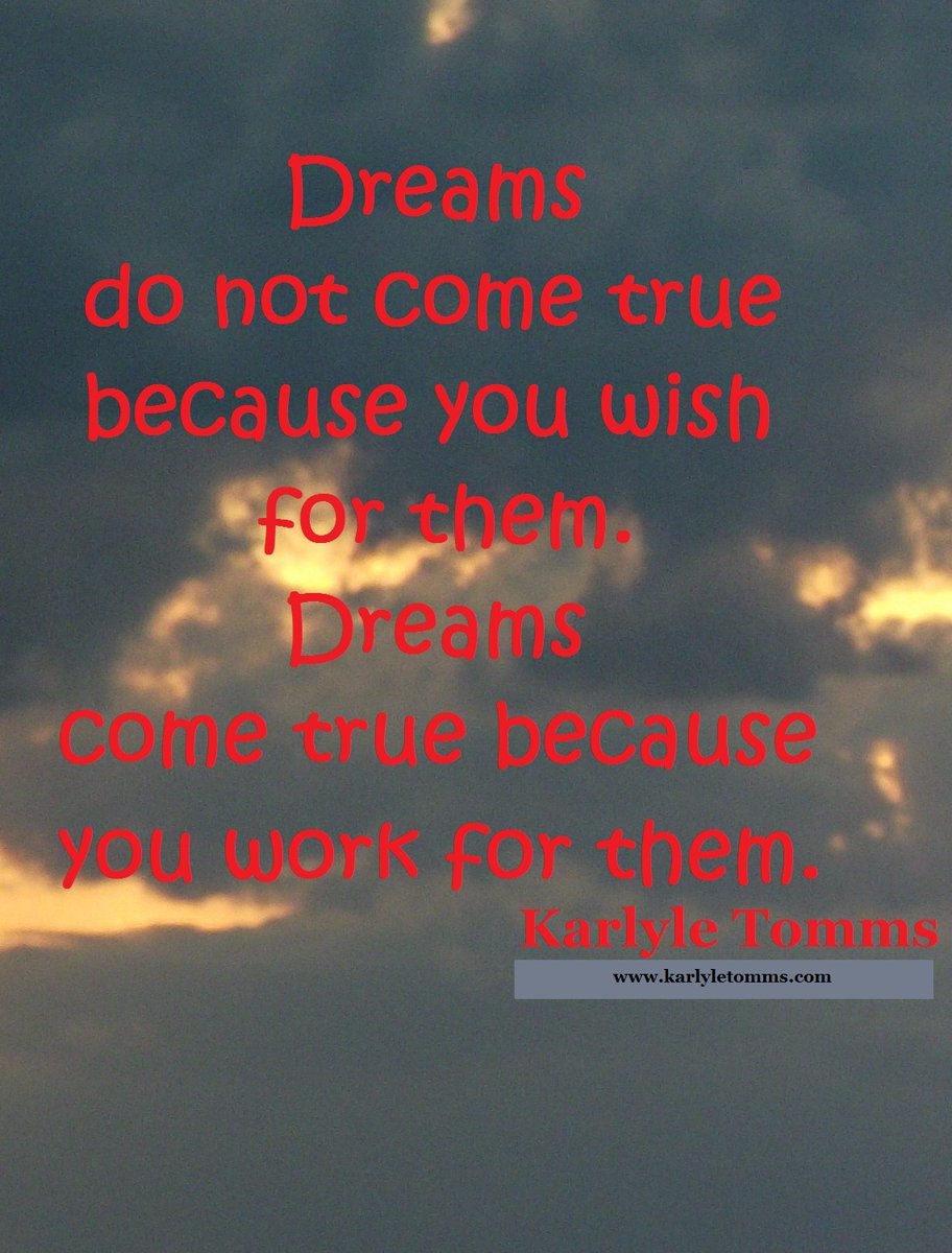 #dreamcometrue #workforit karlyletomms.com