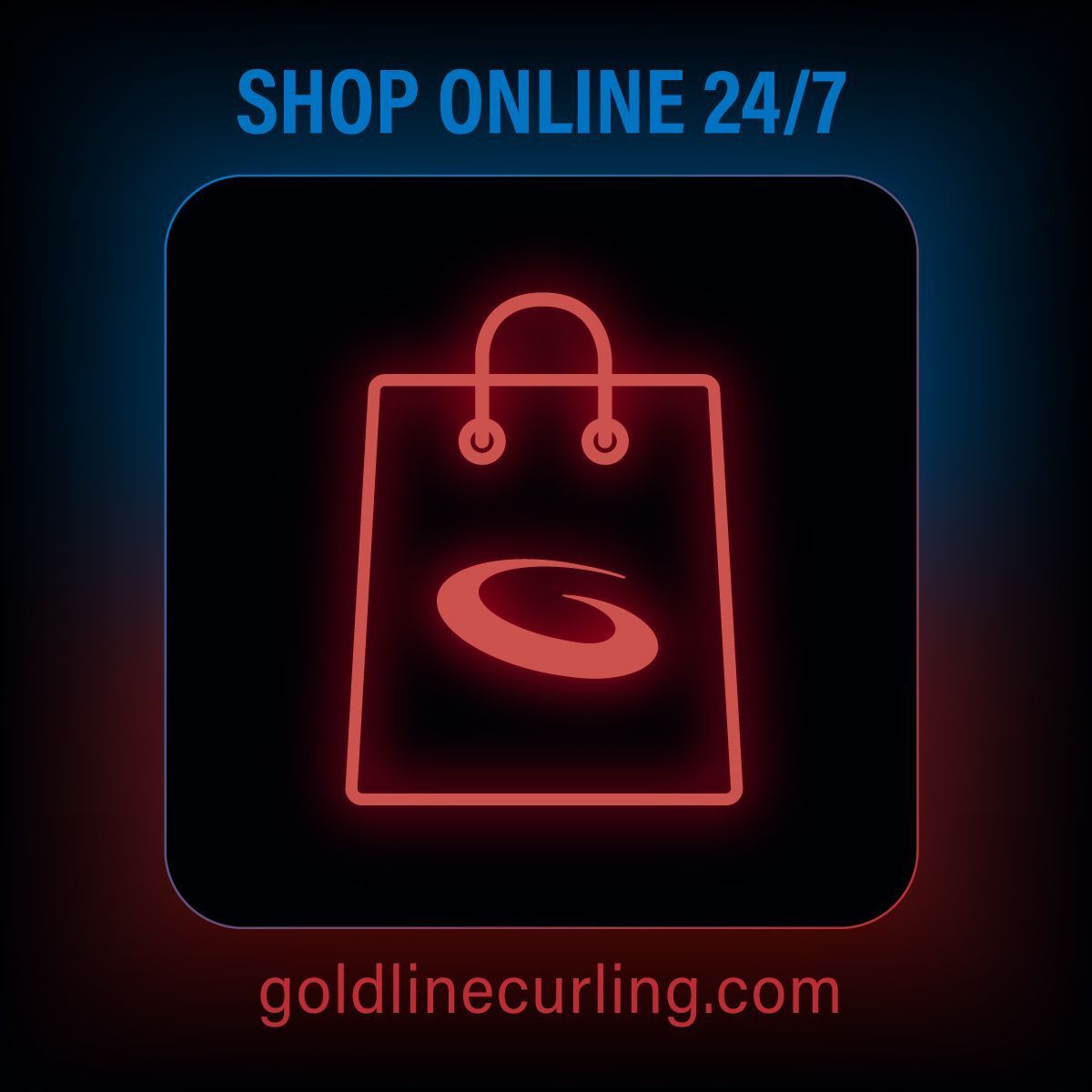 🛍️ Shop your favorite curling gear anytime, anywhere! 🌟 Visit GoldlineCurling.com and enjoy the convenience of 24/7 online shopping throughout the entire season. With our Warehouse shipping year-round, you can expect your orders to be processed within 24 hours on weekdays.