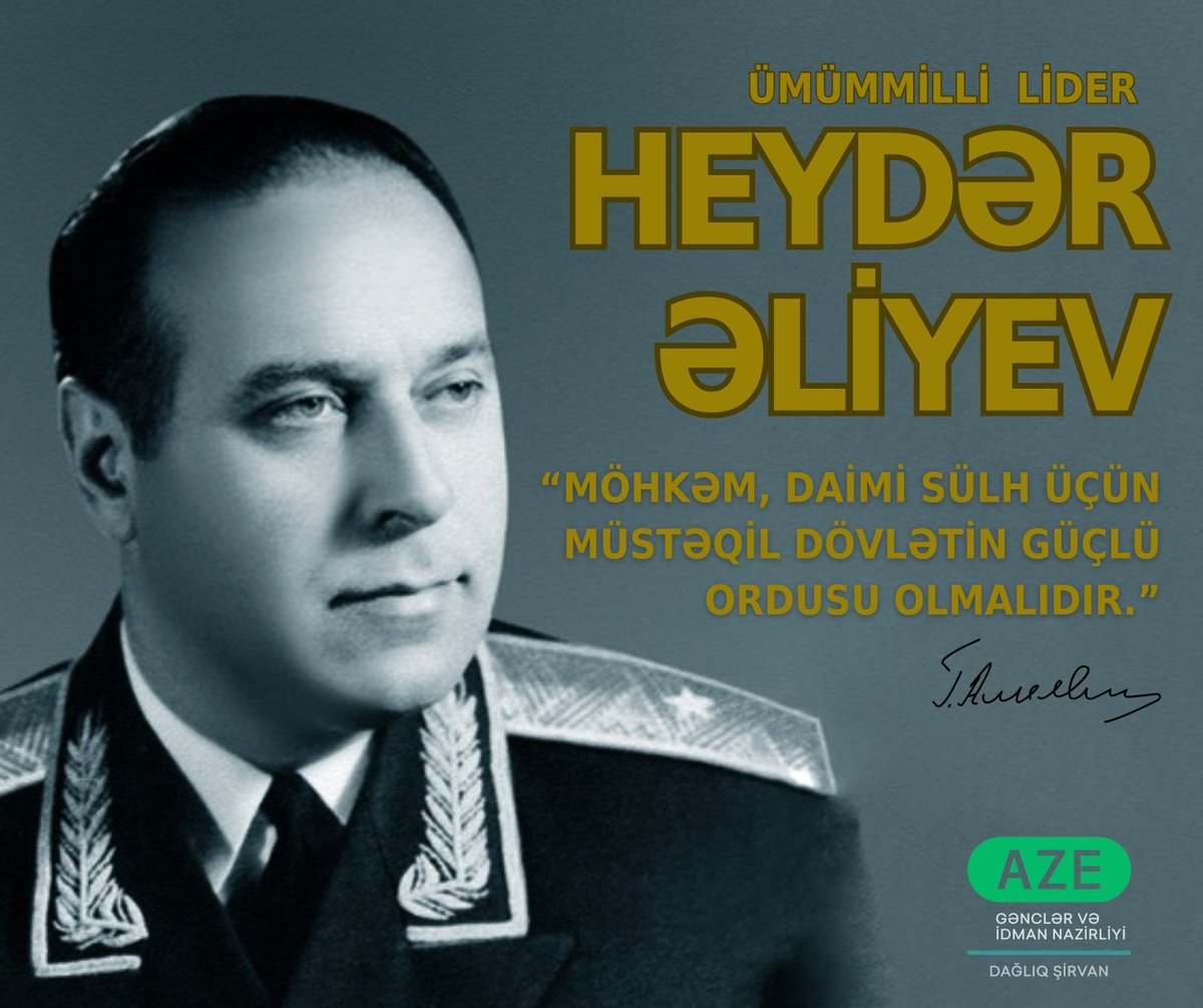 SamaxiRGIIS's tweet photo. #HeydərƏliyevirsi 
#HeydərƏliyev101 https://t.co/Ioo09XhM02