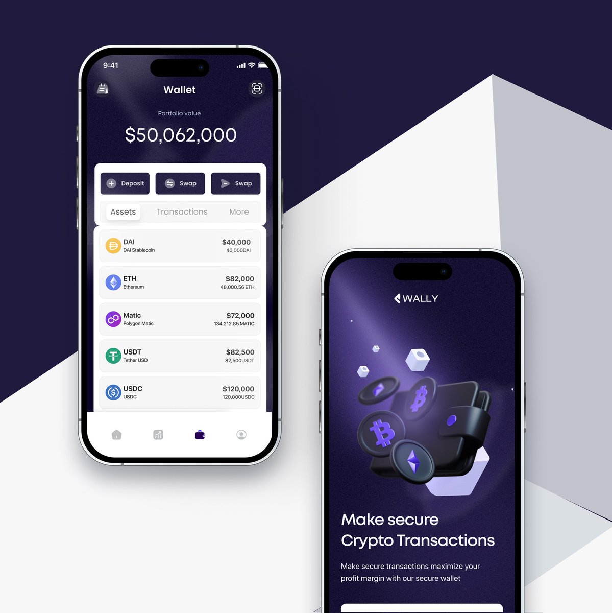 king_goodness's tweet image. Day 18✨✨
Cryptocurrency wallet Design.
Do let me know you think of this one.
#30daysofweb3design
#userinterfacedesign #ux #ai
#landingpagedesign #uitrends #productdesign #uiuxdesign
#web3 #crypto #ai #figma
#web3designer #uiux