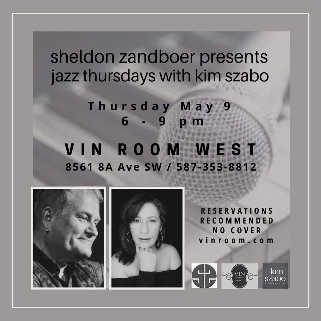 Tonight! Join myself and @SZandboer at @VinRoom west. 6-9pm. No cover but please call for a reservation. @Jazz_YYC #womeninjazz