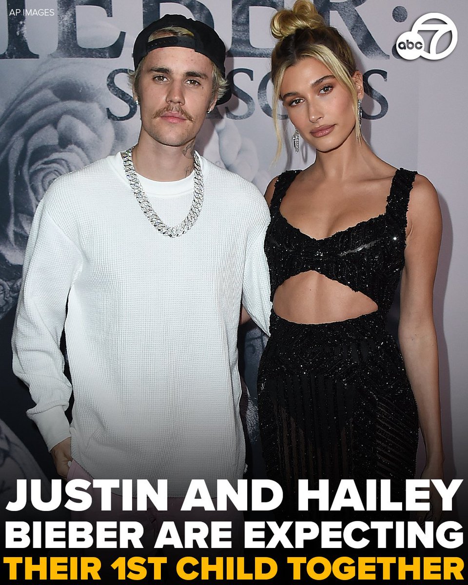 Baby, baby, baby, oh! 👶🏻🥰 Hailey and Justin Bieber are going to be parents. The couple announced the news in a video that showcases Hailey Bieber's growing belly. abc7.la/44EPPXx