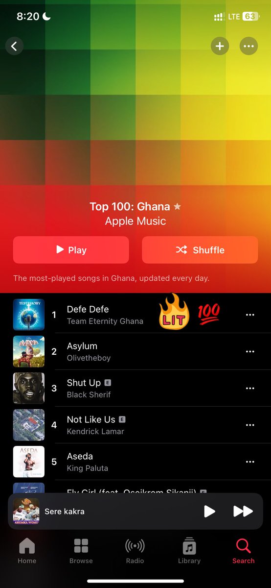 Papi_Edem's tweet image. This Should be played under high volume !!! 

Finally an urban gospel song topping the chart !!!  
Solid Vibe. 

👏🏾👏🏾🇬🇭. 
🔥🔥🔥