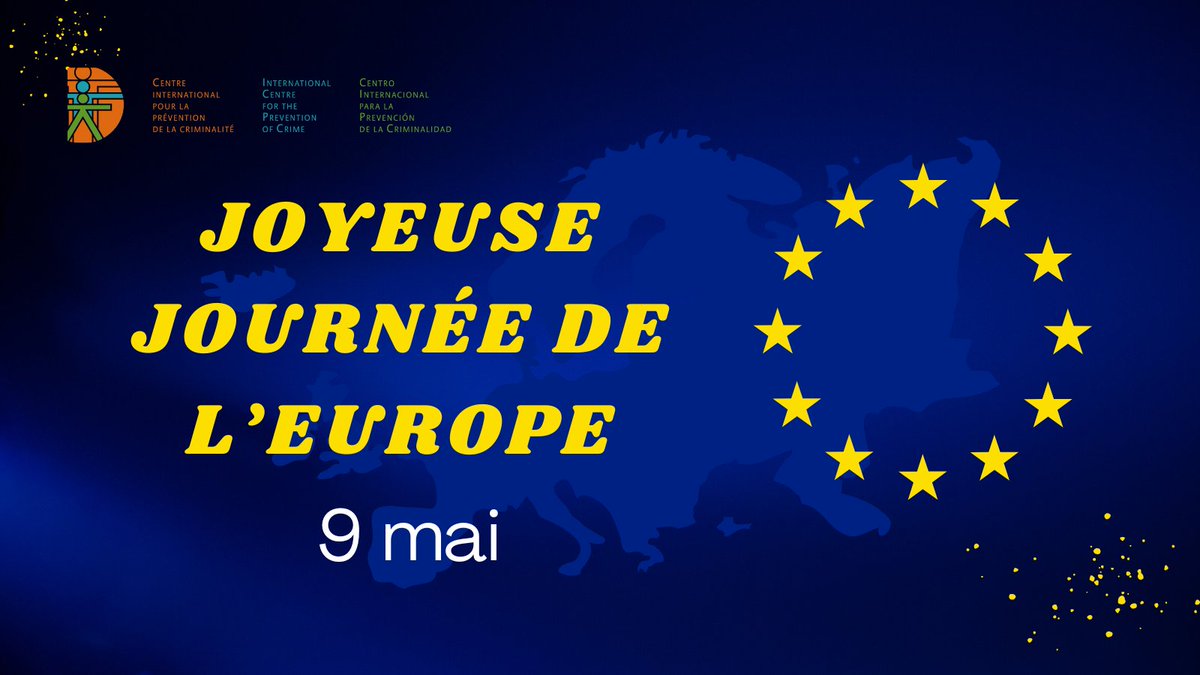 Célébrons-la #JournéedelEurope ! Un moment clé pour souligner l'#unitéeuropéenne, l'#ÉtatdeDroit et la #démocratie. Le CIPC et l'#UE partage un objectif commun : construire une communauté internationale #sûre et #juste. En savoir plus 👉 vu.fr/XyZda