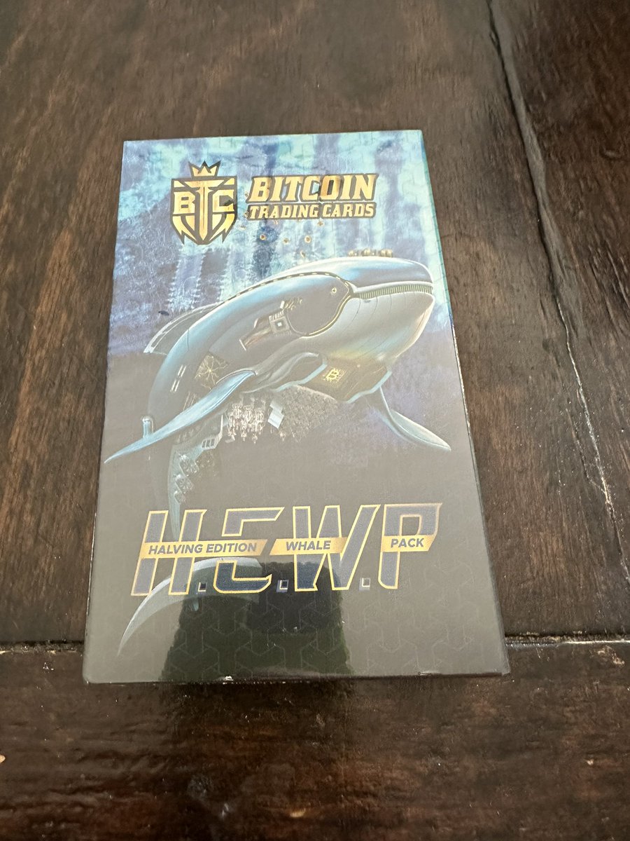 Who is ready to crack some bitcoin cards from the new set? @Bitcoin @btc_cards @Bryan8094215482