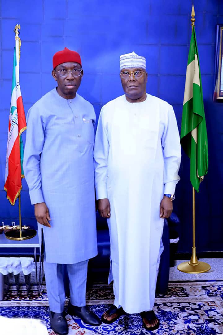 It is always a pleasure hosting the former Governor of Delta and my Vice Presidential candidate in the 2023 election. -AA