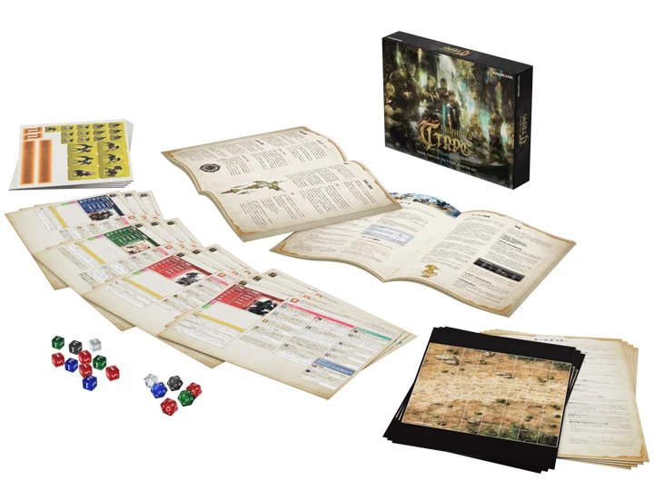 Wario64's tweet photo. Final Fantasy XIV TTRPG Starter Set up for preorder at BBTS ($59.99) https://t.co/8fwL3VSuyE https://t.co/HWvU7hi62m