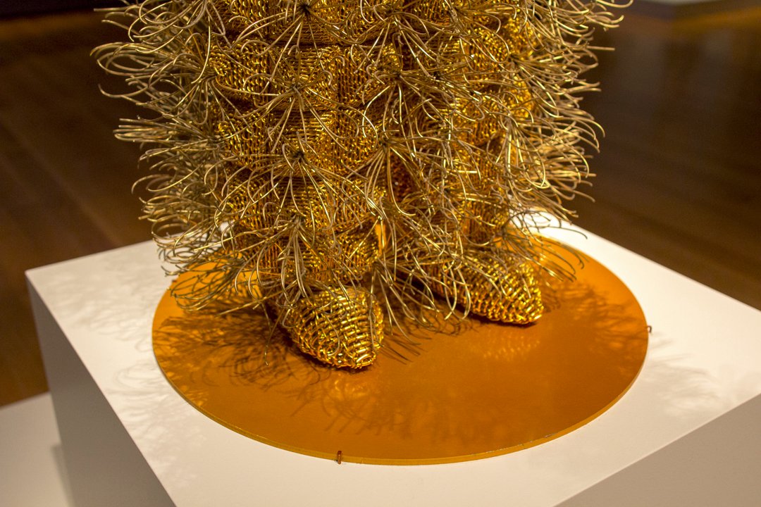 2007 Caterpillar Suit I by Walter Oltmann, who wanted to explore the boundary between humans and insects. Via Seattle Art Museum.