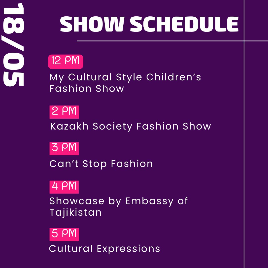 Join us on Saturday 18 May at the #CulturalStyleWeek London Expo in @MallWoodGreen - Enjoy diverse trade stalls, cultural performances, and multiple fashion shows. #Free entry! rb.gy/r28sf4 Pease retweet @haringeycouncil @LDN_Culture #culture #unity #London