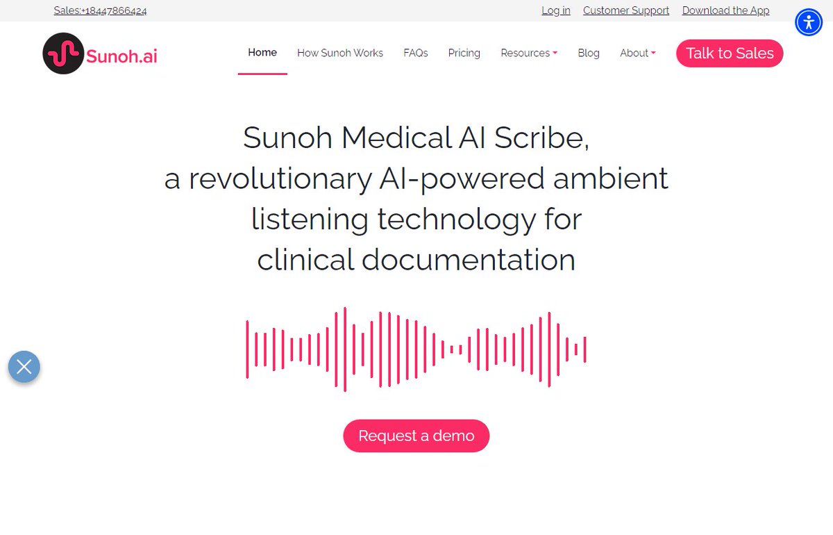 AI Tool of the Day: Sunoh Sunoh Medical AI Scribe is a revolutionary AI-powered ambient listening technology designed specifically for clinical documentation. ai-search.io/tool/sunoh #ai #aitools #chatGPT #GPT4 #Health #healthcare #Healthissue #HealthInsurance #HealthyEating