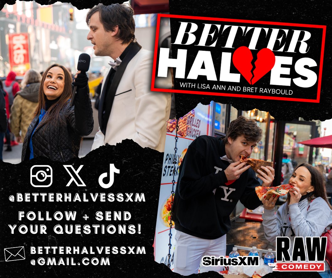 Need some questionable wisdom or life advice from your @BetterHalvesSXM 💔? Slide into our DMs on social with your questions for the mailbag or email us at betterhalvessxm@gmail.com. 📮 #BetterHalves #SiriusXM #SiriusXMComedy #mailbag