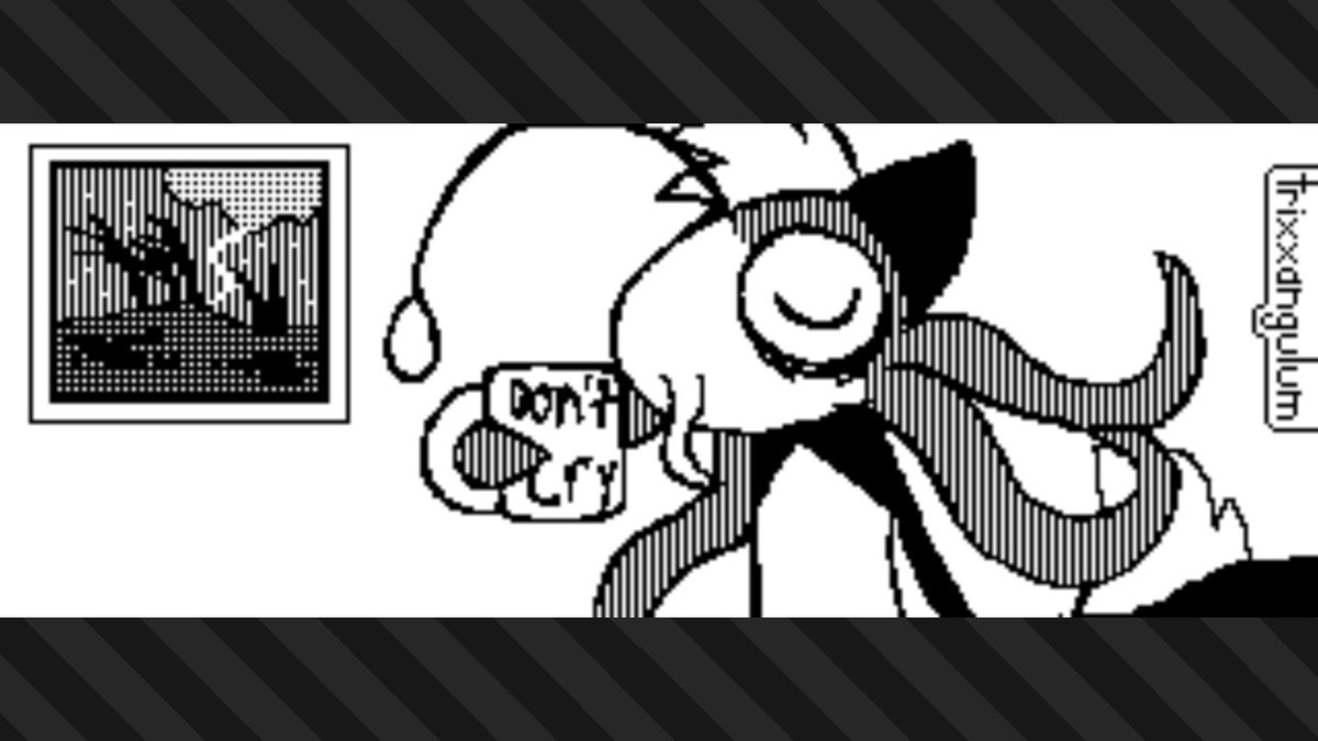 trixxangulum's tweet photo. I'm freeeee, for now. What's happening? (wait, wait don't actually answer that. I'd rather not find out)
 #Splatoon3 #NintendoSwitch https://t.co/dFrnWrF9A9