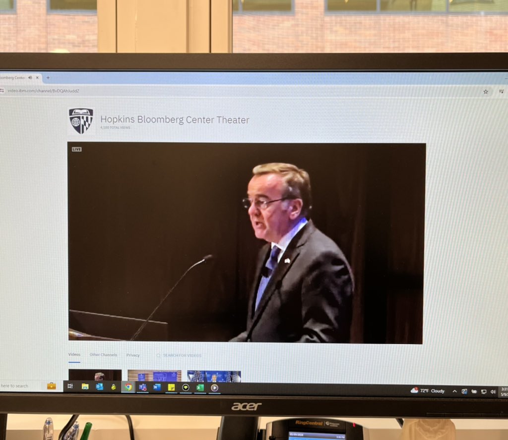 Since I have not (yet) figured out how to be two places at once, grateful to <a href="/amgerinst/">American-German Institute</a> for live-streaming an insightful conversation with <a href="/PistoriusBoris/">Boris Pistorius 𝓹𝓪𝓻𝓸𝓭𝔂</a> on defense and US-German cooperation. “We are steadfast and strong, and our support for Ukraine will not waver.” 🇩🇪🇺🇸🇺🇦