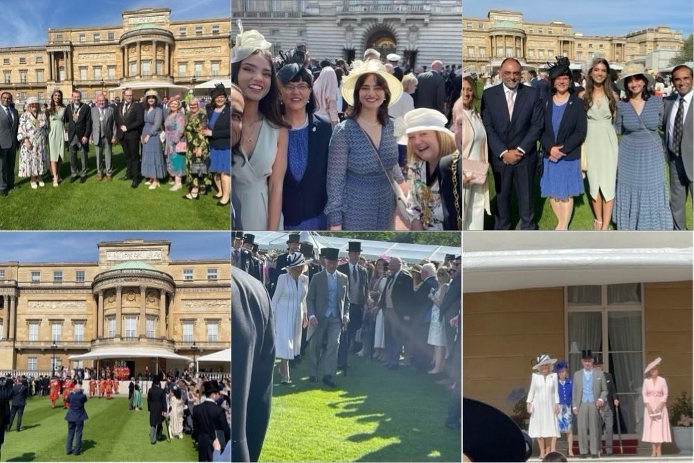 A glorious day for the @RoyalFamily Garden Party @BuckinghamPalace . Enjoyed in the company of large S #Yorkshire contingent of #Sheffield #Doncaster #Barnsley Mayors