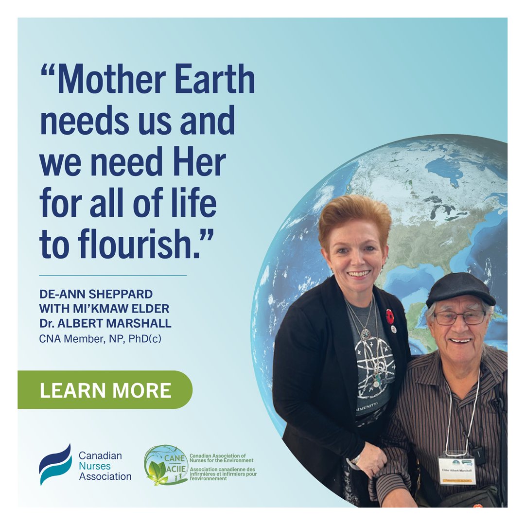 CNA and @CANE_ACIIE are advancing the field of planetary health, addressing climate change as a crucial aspect of their work. View our position statement on planetary health: bit.ly/3JVC65e #CNA2024 #NationaNursingWeek #NursesChangingLives #NursesShapingTomorrow