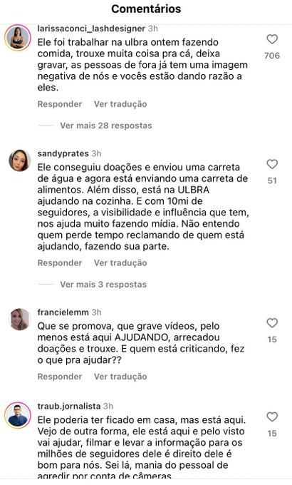 SouMattComenta's tweet photo. População de Canoas agradecendo o apoio e ajuda de Davi! é sobre isso!
Continuemos ajudando vidas, tenho fé em Deus que tudo tudo vai dar certo! Parabéns @davibritof https://t.co/SpTKY2tXjn