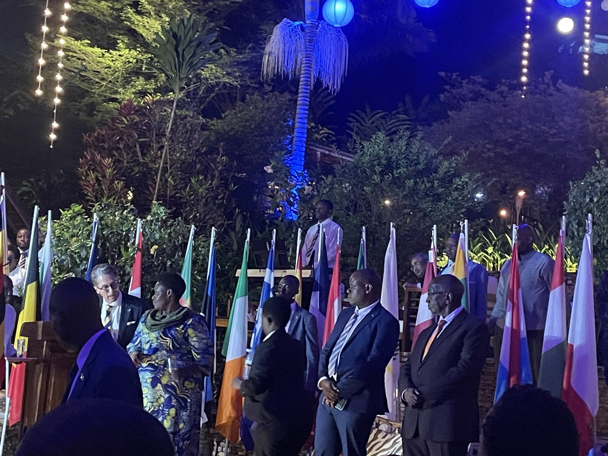 Marking Europe Day, I express profound gratitude to @EUinUG & #TeamEurope for their unwavering support to Uganda's youth, embodying our shared values of unity & cooperation. It's been an honor to stand alongside distinguished dignitaries at today's festivities. Happy Europe Day!