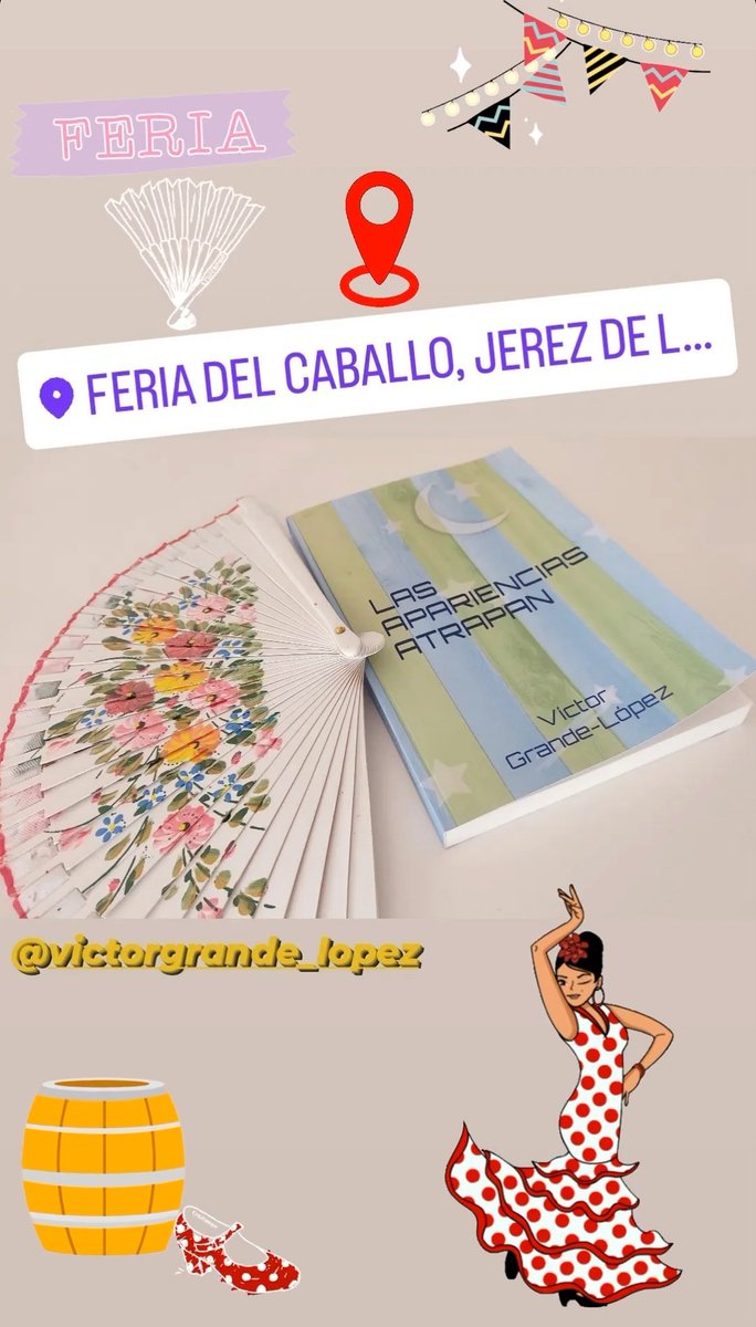 Las apariencias atrapan 📘🌠 #Novela #Lecturasrecomendadas #FeriadeJerez #Jerez
#FeriadelCaballo 
⬇️
amazon.es/dp/B08KBCZDSF/…