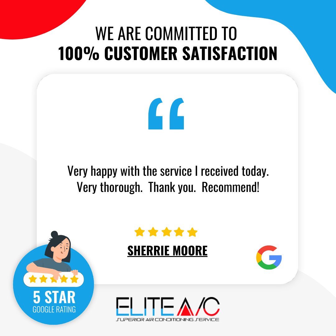 Recent clients share their comfort, thanks to our HVAC expertise 🌡️. Trust in proven results for your AC solutions. #CustomerSatisfaction #HVACExcellence #EliteACLLC