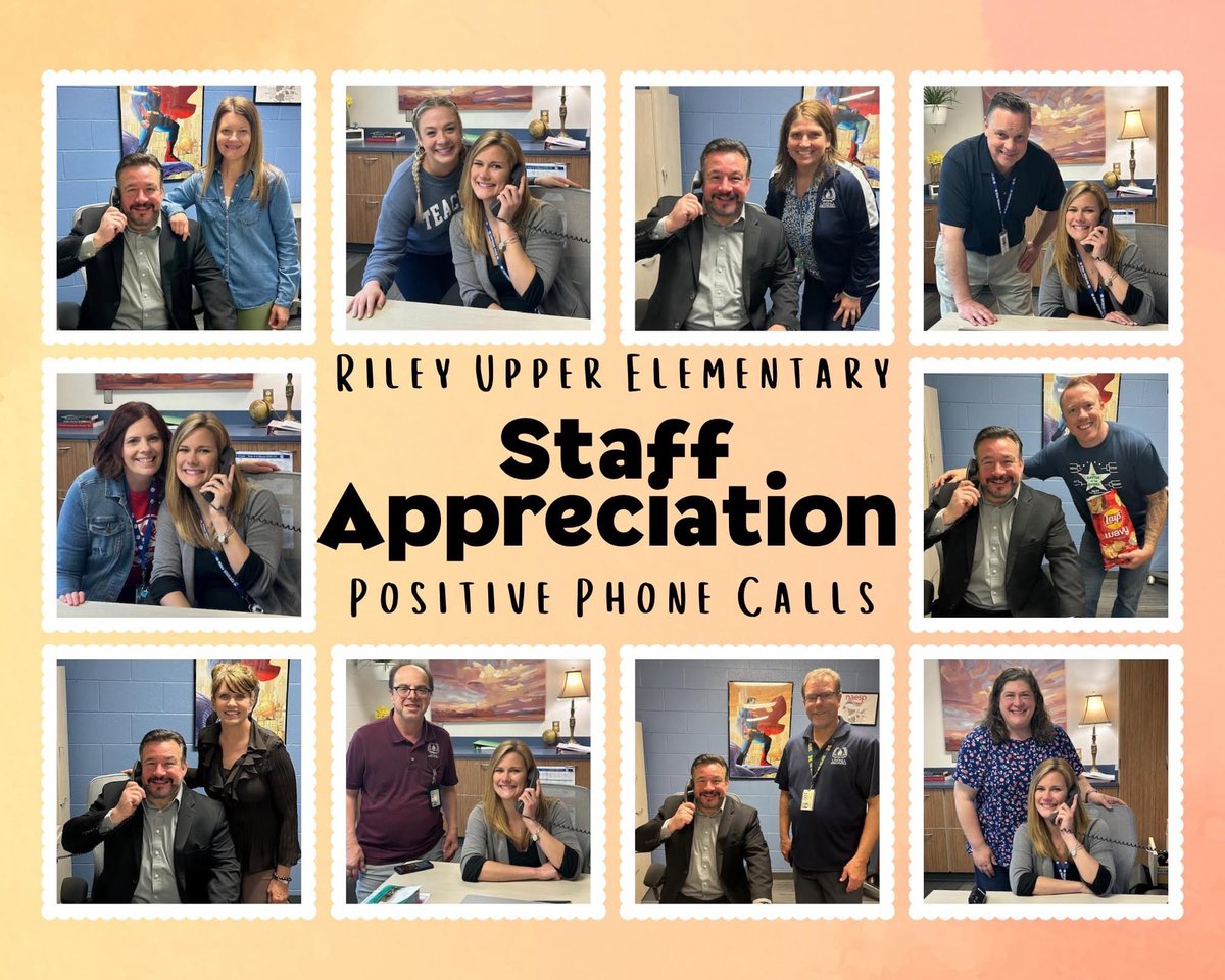 Another day, another round of POSITIVE PHONE CALLS for our wonderful staff! 🍎