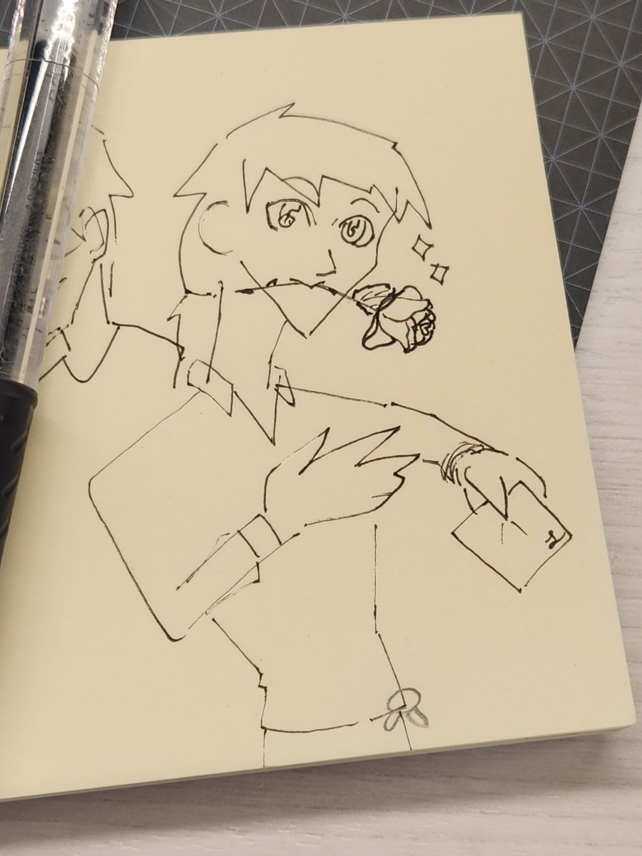 kakerarti's tweet photo. The flipbook is from a while ago, so you can probably trace the order of the rest of the sticky notes with it https://t.co/tUXLEyoOrc