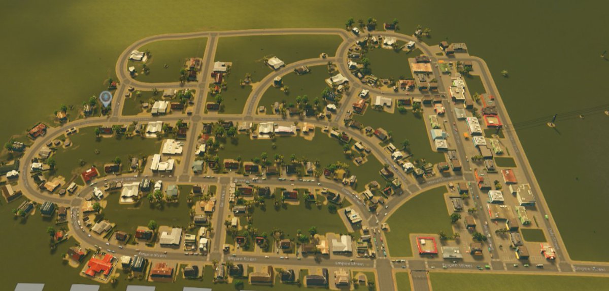 Playing city skylines, rate my road mapping