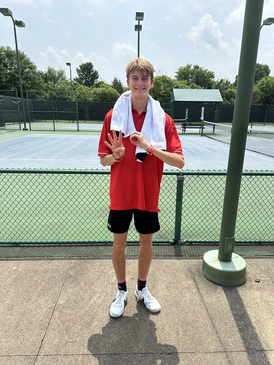 A first round win at regionals and now Kyle joins the 40+ win club!!