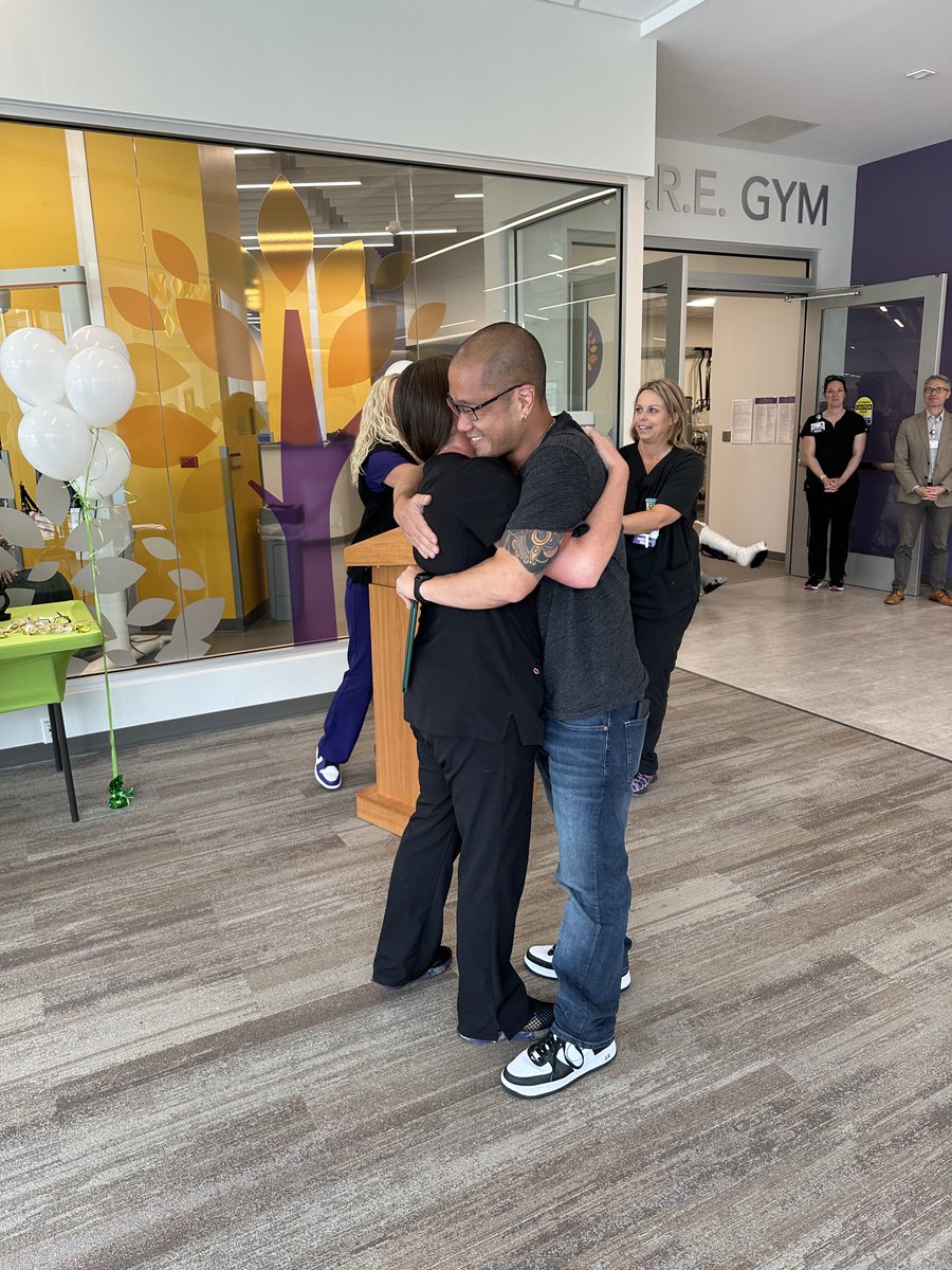 Congrats to our 2024 #DAISYAward winner, Abel Miao! The DAISY Award is presented annually during #nursesweek to a @SAI_Rehab #nurse who consistently demonstrates excellence in clinical care and compassion to patients and their families. @daisy4nurses #nursing #registerednurse #RN