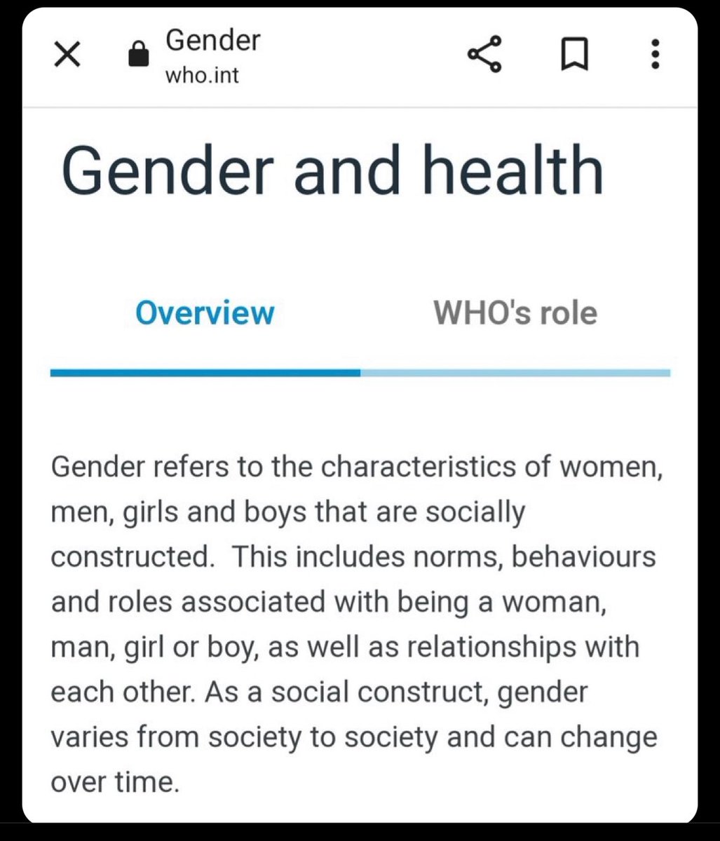 🧚‍♀️ #Gender ist ein Hirnkonstrukt. Es beschreibt im englischsprachigen Raum Stereotypen und Klischees die man dem weiblichen oder männlichen Geschlecht zuordnet. Wie man daraus eine Weltanschauung machen kann erschließt sich mir nicht . #Queer #Gender #Nonsens #Kinderschutz