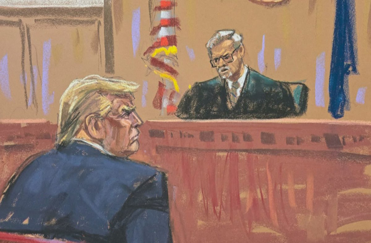 JUST IN: Trump’s attorneys requested a modification of the gag order so Trump could defend himself against the attacks by Stormy Daniels, but were denied by Judge Merchan. Stormy Daniels made wild accusations during the testimony that had nothing to do with the case. The…