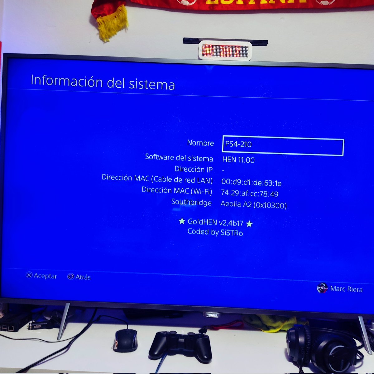 Makergeek1's tweet image. Listo, pues yo ya lo tengo funcionando 😜. He actualizado a 11.00 y todo ha ido bien.

Tengo que decir que cada vez que cargo el xploit con Windows me funciona siempre a la primera. No he tenido ni pánic kernel ni cuelgues ni nada, y lo he probado como unas 15 veces.