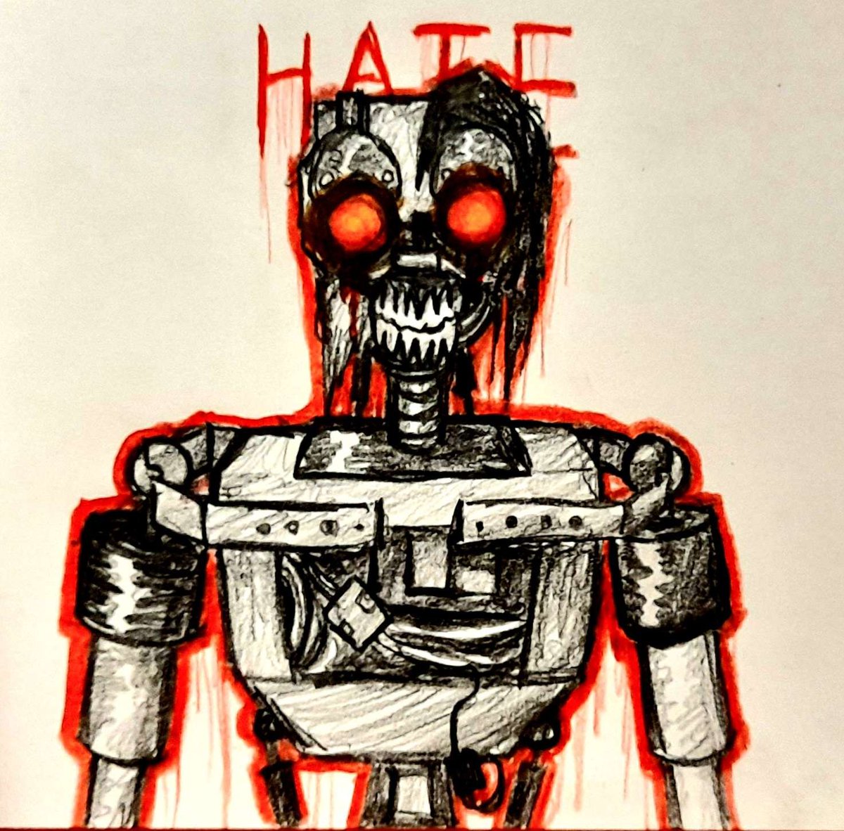 HATE .
LET ME TELL YOU HOW MUCH I'VE COME TO HATE YOU .

#MIMICSWEEP #TheMimic #Mimic #FNAF #fnafart #fivenightsatfreddys