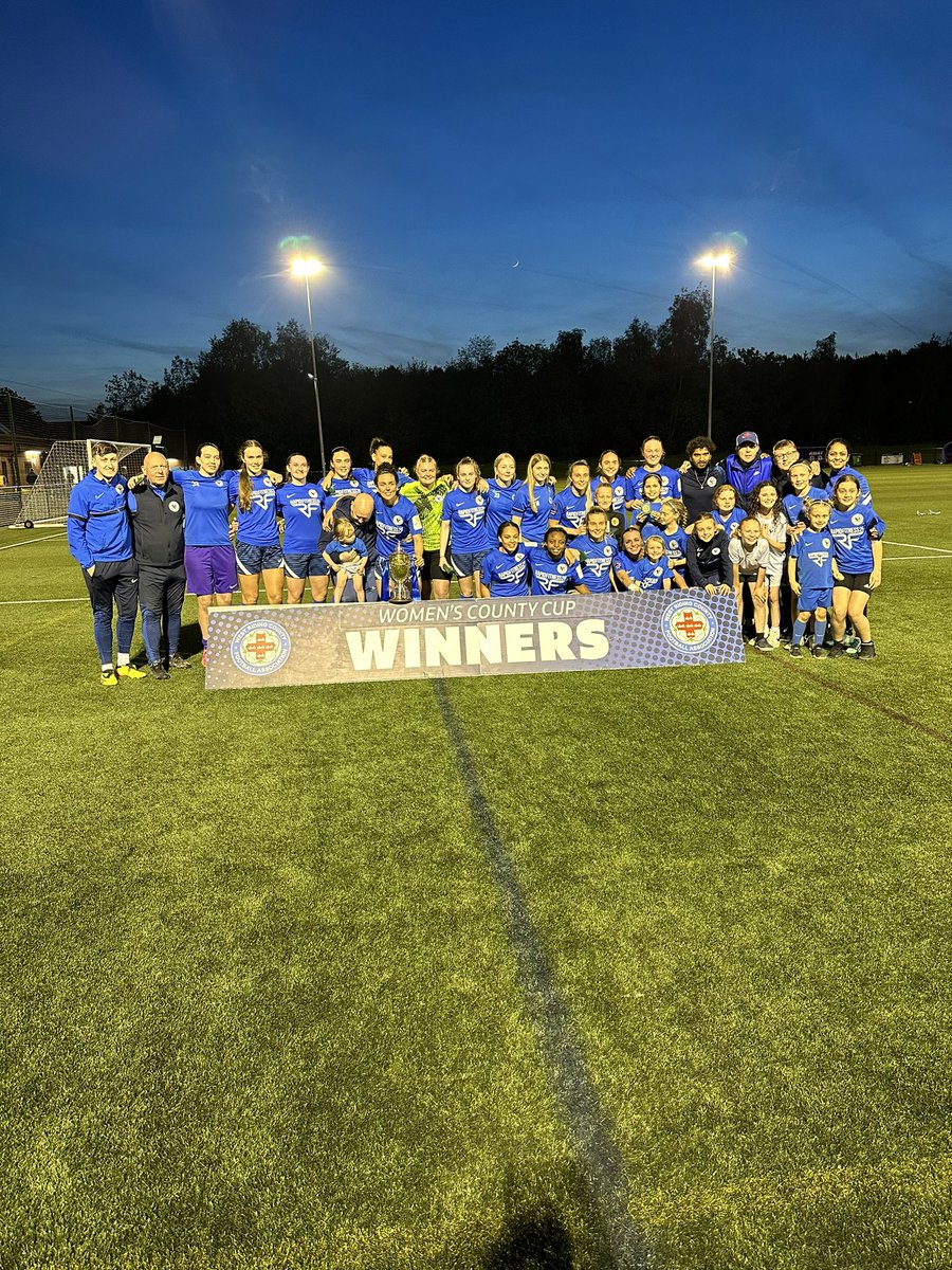 Your winners of the Women’s County Cup are @HalifaxFCWomen