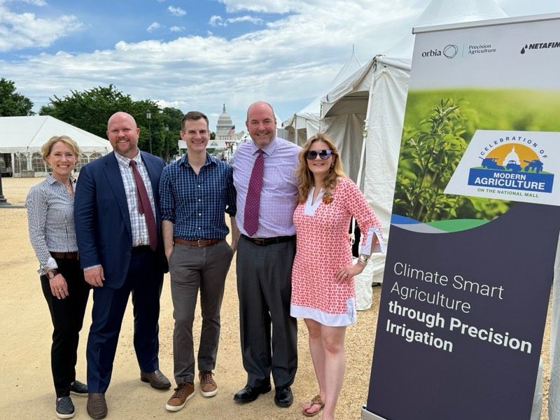 It was great to catch up with IA members <a href="/ZimmaticUSCA/">Zimmatic US/CA</a>, <a href="/NetafimUSA/">Netafim USA</a>, <a href="/Reinke_Irr/">Reinke Irrigation</a> and Valley Irrigation during #AgOnTheMall24. We love seeing the people and innovation of the ag industry being represented in our nation's capital 🏛!