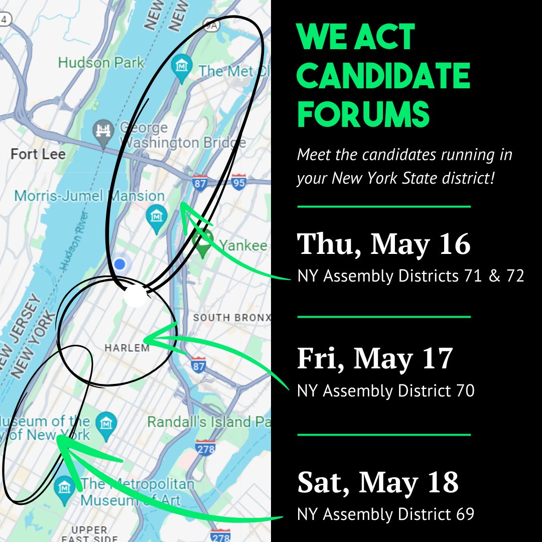 @weact4ej @naacpmm @MountMorrisPakr We have members in all those areas! 
Join us to find out about your Assembly district candidates. 

District 71/72: shorturl.at/uvOQ9
District 70: shorturl.at/cmxKN 
District 69: shorturl.at/iknZ8
