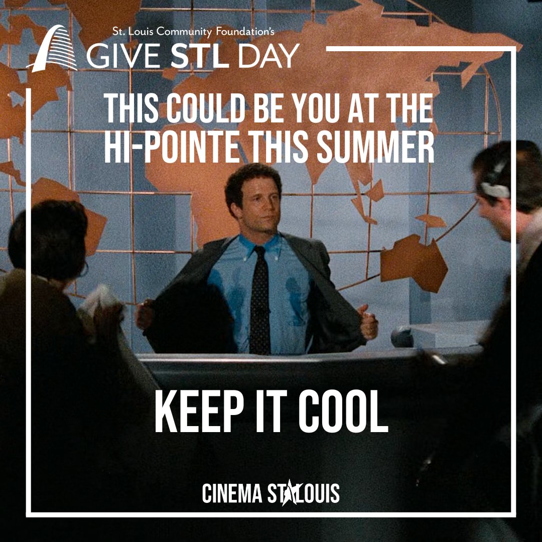 Things can heat up quickly in our StL summers. Let's beat the heat & fix the Theatre's HVAC before it's too late. 🔥 Join us this #GiveSTLDay2024 & #KeepItCool at the #HiPointeTheatre. This #PowerHour is sponsored by @StLouisGives & #Purina. Give now @ the #Linkinourbio.