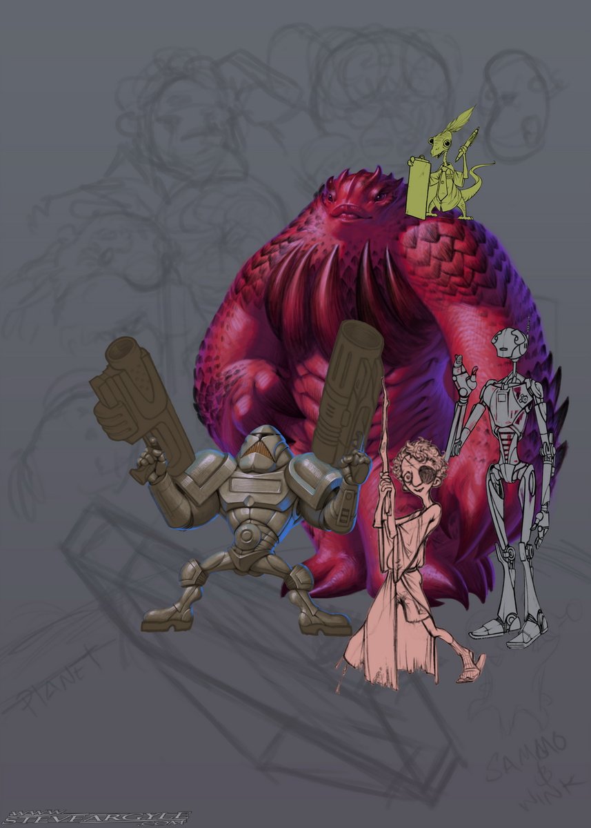 If you don't know what Mission to Zyxx is: I'm so sorry you've suffered the weight of this existence so long without it. missiontozyxx.space

Too many words for TwitterX, so go:
steveargyle.com/post/draw-way-…

facebook.com/steve.argyle

#missiontozyxx #conceptart <a href="/MissionToZyxx/">MISSION TO ZYXX</a>