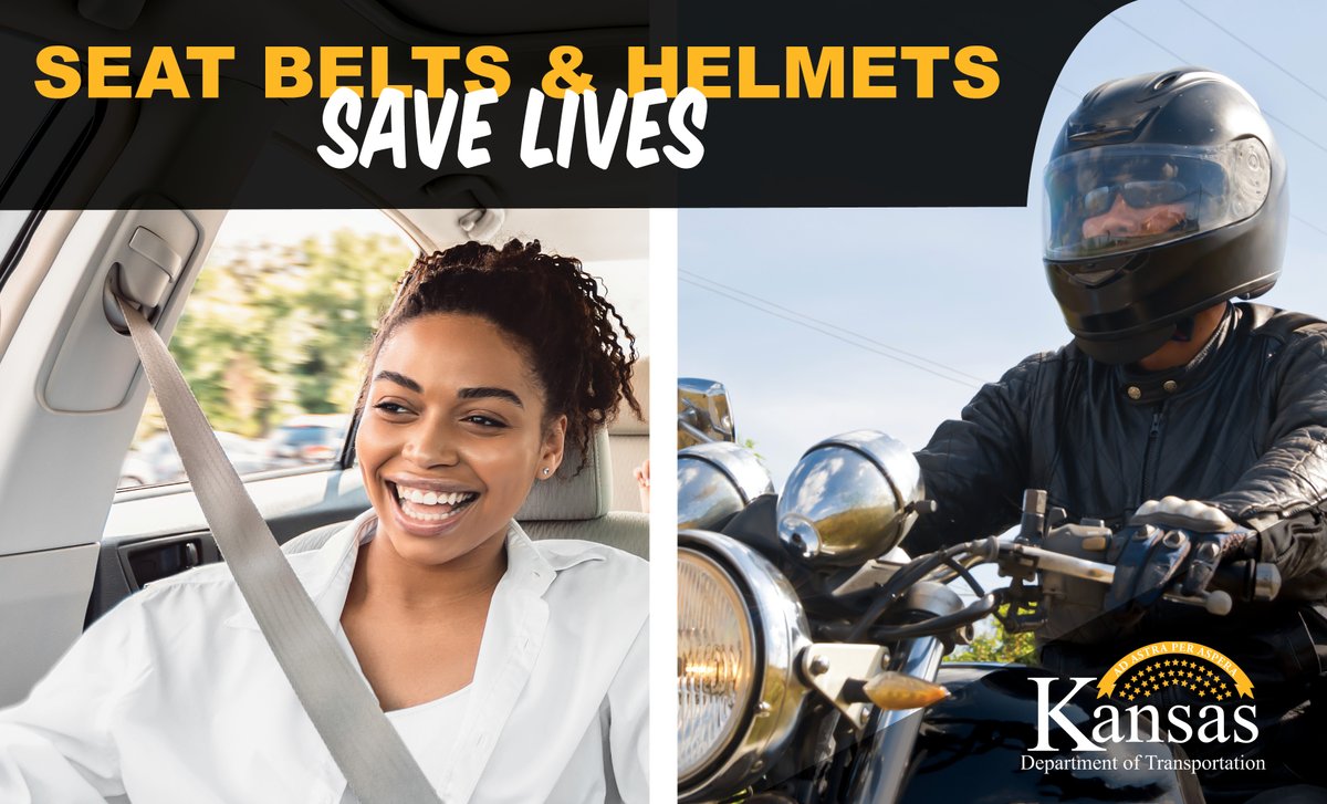 Protect yourself whether you are riding or driving. #Buckleup #WearaHelmet So you can make it home safely.